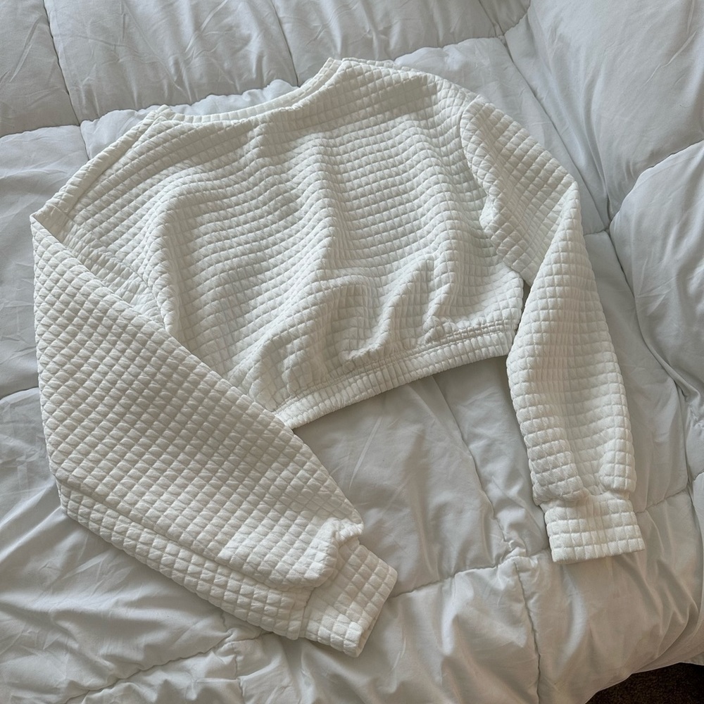 White Sweatshirt Xs